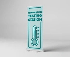 Roller Banner Temperature Testing Station